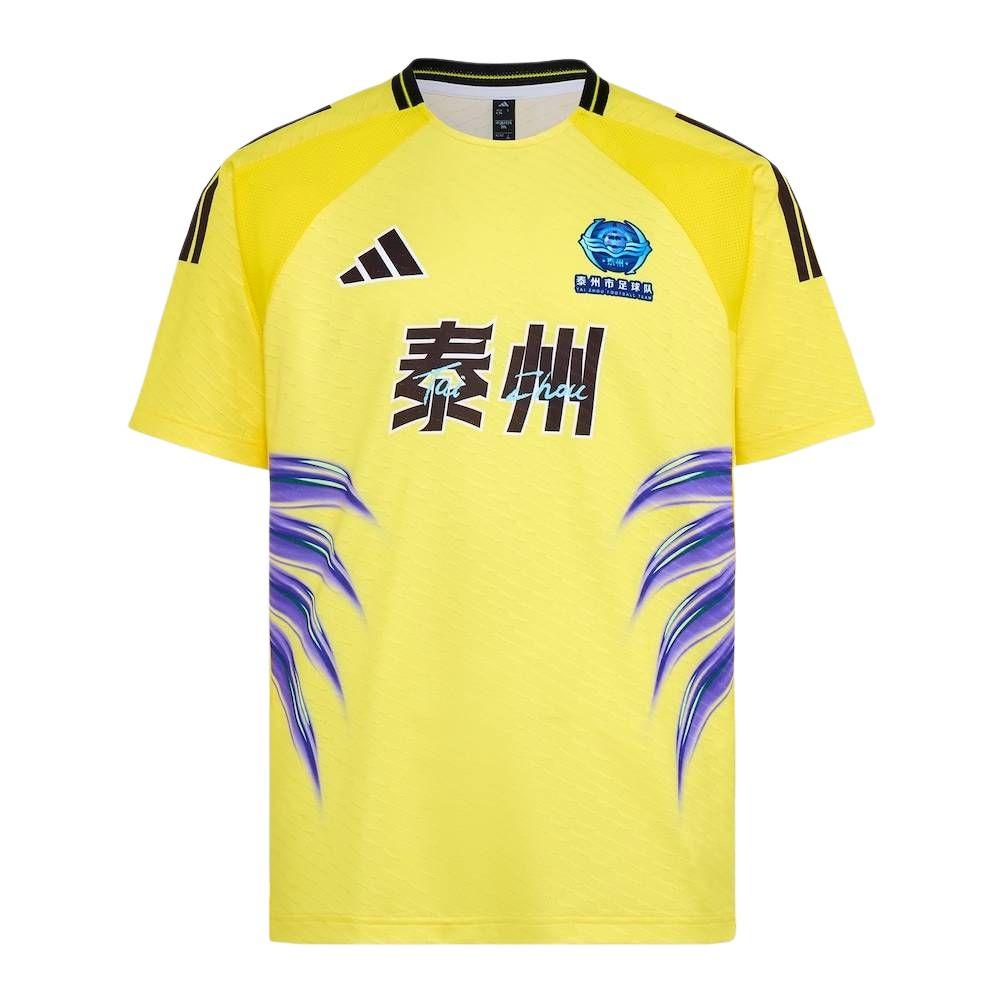 Adidas Soccer Jerseys Unisex Impact Yellow/Black Moderate LG1967