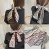 Artistic Style: Multifunctional Houndstooth Silk Headband & Butterfly Hair Scarf