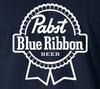 PABST BLUE RIBBON Милуоки Пиво Логотип Колледж Братство Напитки Вечеринка S-6XL Футболка Унисекс