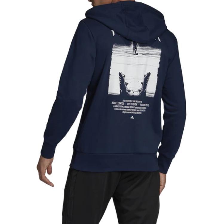 adidas Аутентичная куртка из коллекции Healing для мужчин, цвет Колледжский синий DU8432