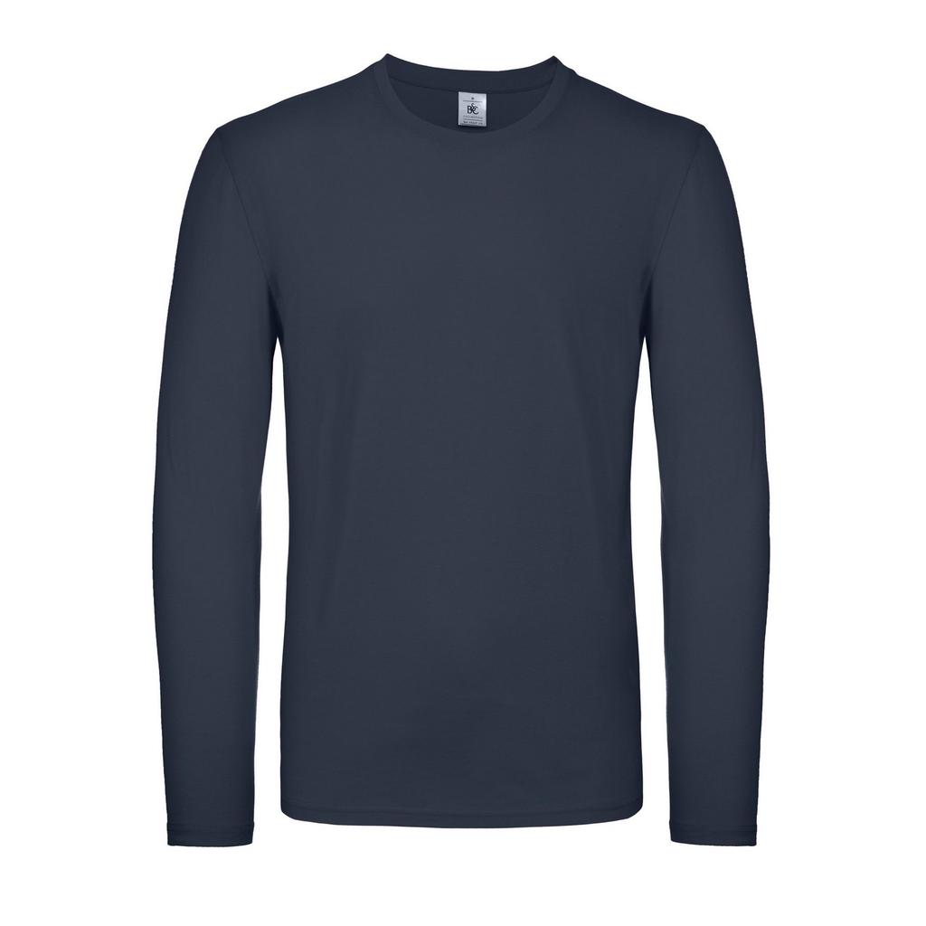 B&C Mens #E150 Long-Sleeved T-Shirt
