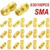 5/20/100 шт. SMA RF разъем SMA гнездо к RP-SMA гнездо разъем для антенны радио конвертер муфта адаптер