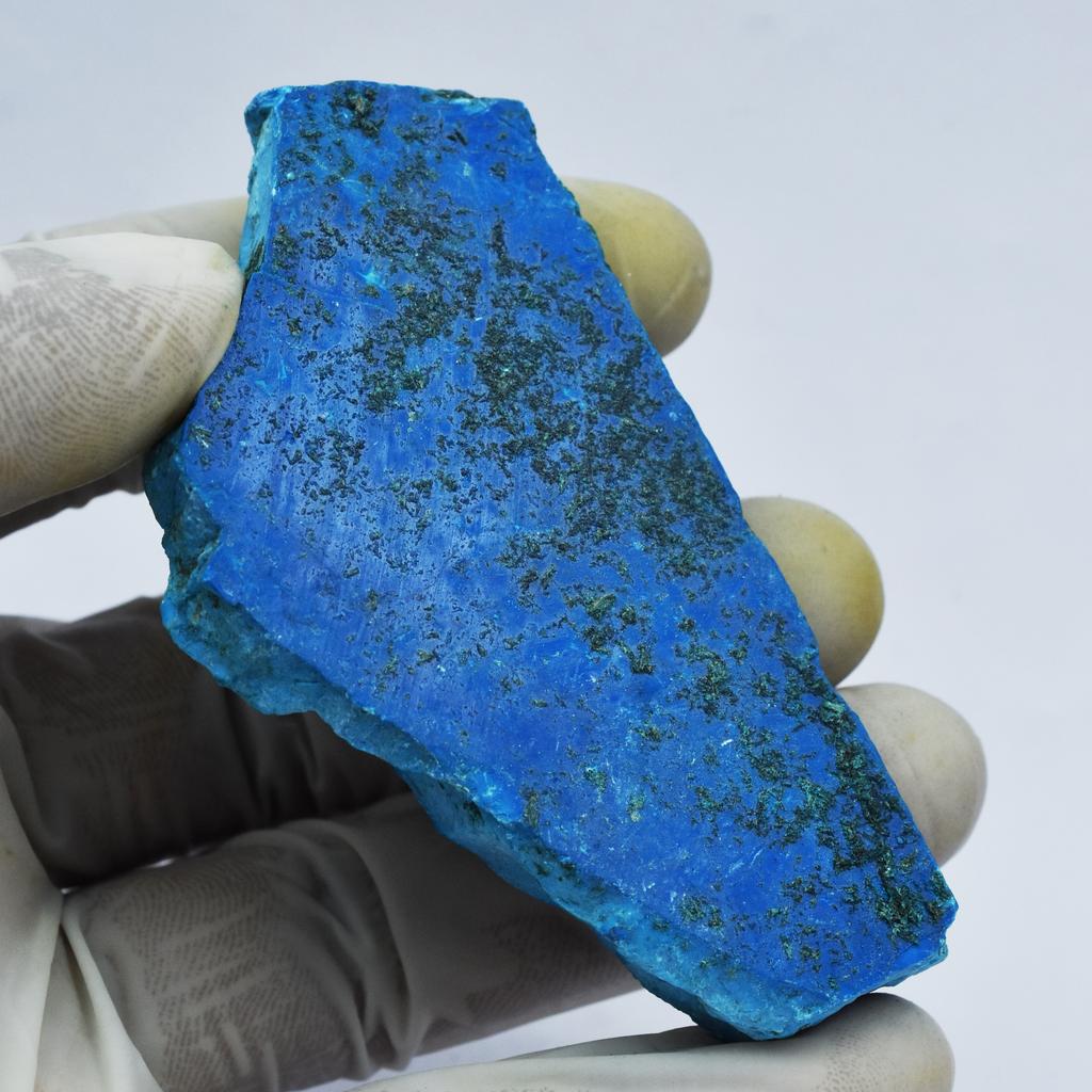 Natural 119 Carat Blue Turquoise Uncut Raw Rough Loose Gemstone CERTIFIED