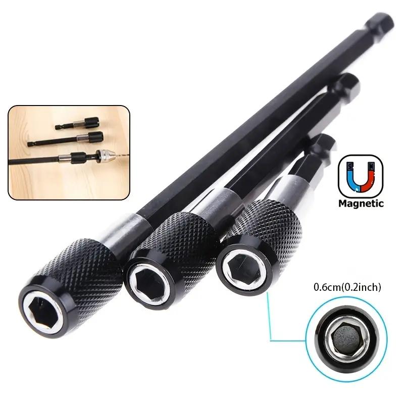 Шестигранный держатель бит Магнитный адаптер для быстрой смены и освобождения Рычаг переключения Патрон для отвертки Универсальный инструмент Удлинитель 1/4
