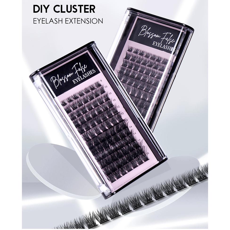Накладные пучки ресниц, отдельные кластеры, наращивание ресниц, сегментированные накладные ресницы из искусственной норки, натуральные мягкие