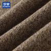 ROMON Мужской толстый свитер из 100% чистой шерсти с круглым вырезом