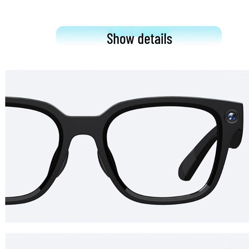 Rokid Leqi AI Fashion Smart Glasses with HD 1200W Pixel Photo/Video Recording and Voice Guidance.