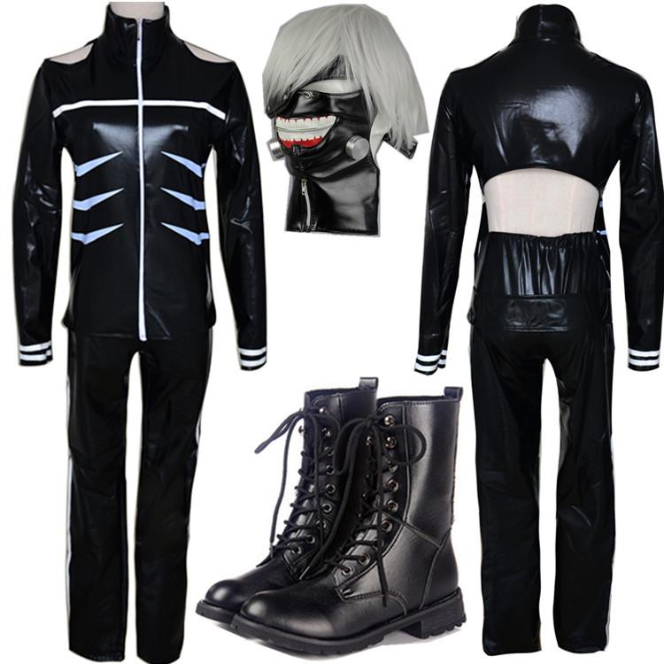 XingManYuan Tokyo Ghoul Kaneki Ken Cosplay Battle Suit