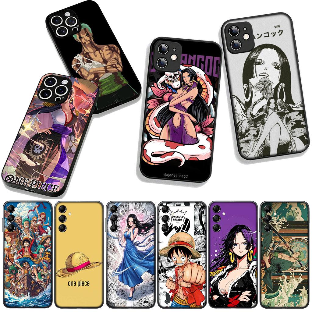 Zoro One Boa Hancock Pieces Luffy Phone Cover for Apple iPhone 17 16 11 Pro XS Max XR 6 7 8 Plus 16E SE 2020 Air 5 SE2 Case