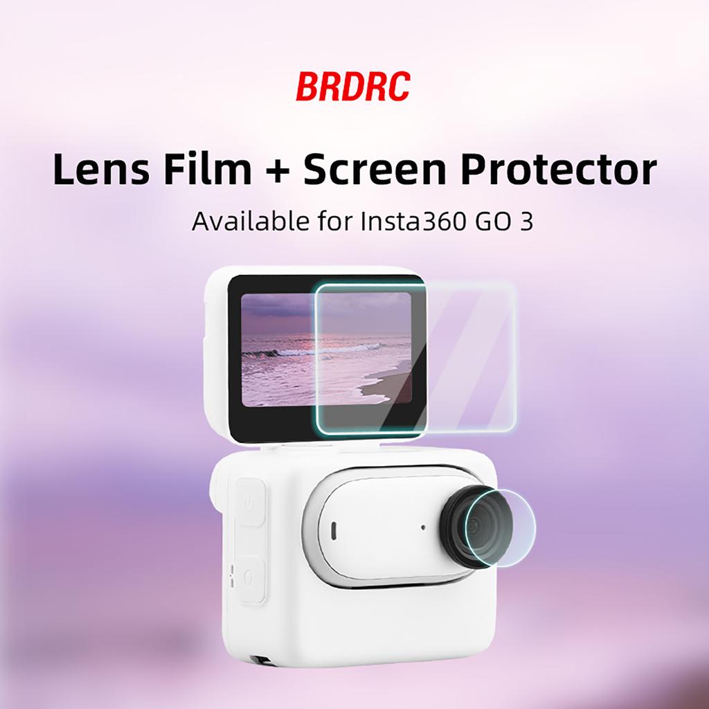 Для 0 GO 3 закаленная пленка для камеры, пленка для экрана, объектива, защитная пленка из закаленного стекла, аксессуары для экрана