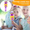 Lollipop Holder Toy Dinosaur Shape Lollipop Case Novelty Eat Lollipop Robot Toy Fun Lollipop Holder Gift for Kids Children