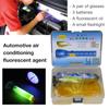 Auto Air Conditioner Leak Detector Tool Flashlight Oil AC Dye Leak Test Detection Kit LED Flashlight UV-Protective-Glass
