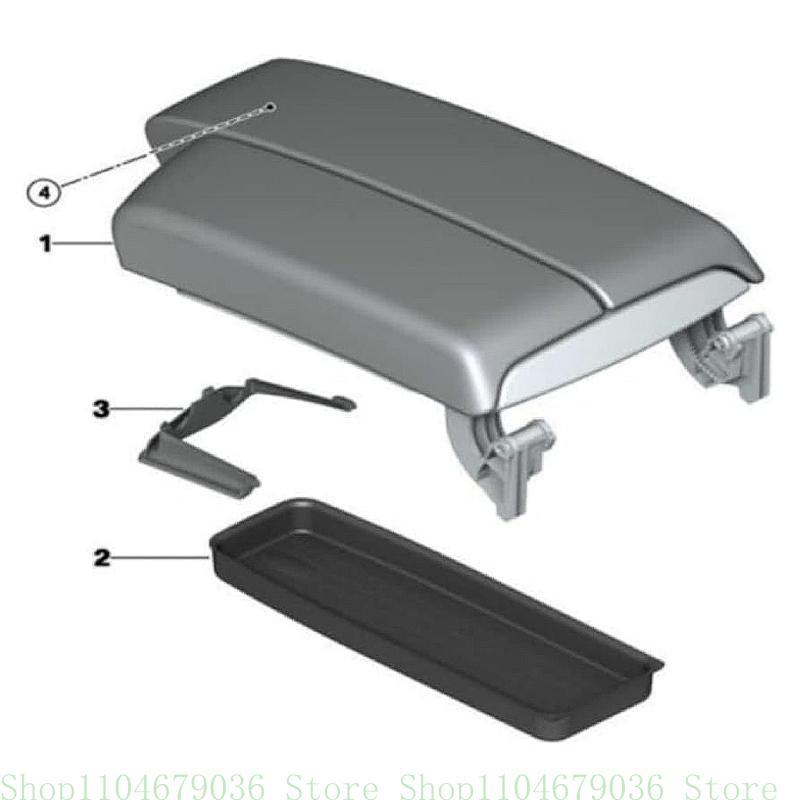 For E90 E91 E92 E93 Accessories Center Console Organizers 51167118064 Insert Armrest Box Secondary Storage