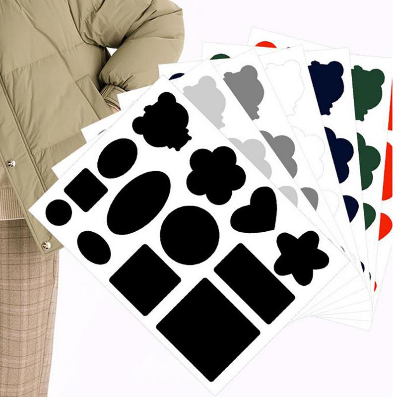 Самоклеящиеся заплатки для ремонта пуховиков, футболок, брюк, моющихся заплаток, наклеек на плащи, зонтики, палатки