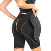 Женские корректирующие трусики с мягкой подкладкой для женщин, увеличивающие ягодицы, шорты с контролем живота, шорты со шнуровкой на бедрах