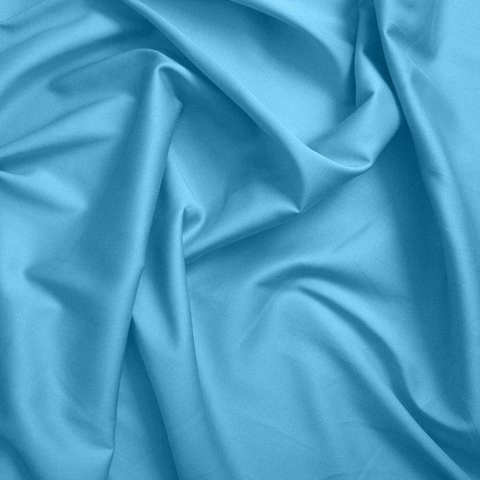 Drap housse 200 x 200 cm bonnet 30 cm "Prémium" pour lit 2 places King Size - Prémium Cyan