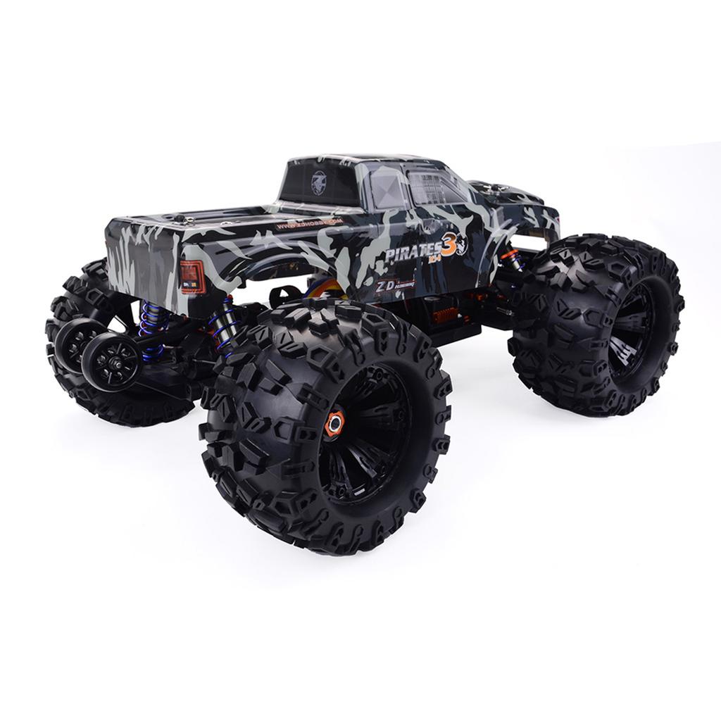 1/8 ZD Racing MT8 RC Автомобиль 2.4G 4WD RTR Бесколлекторный Монстр-трак Багги Внедорожный Трагги Транспортное средство 90 км/ч Высокоскоростной Гоночный RC Автомобиль