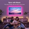 APP+Bluetooth Led Strip Light Music Sync RGB 5050 Led Tape Bluetooth Control Flexible Ribbon for Room Party Decoration TV Backlight