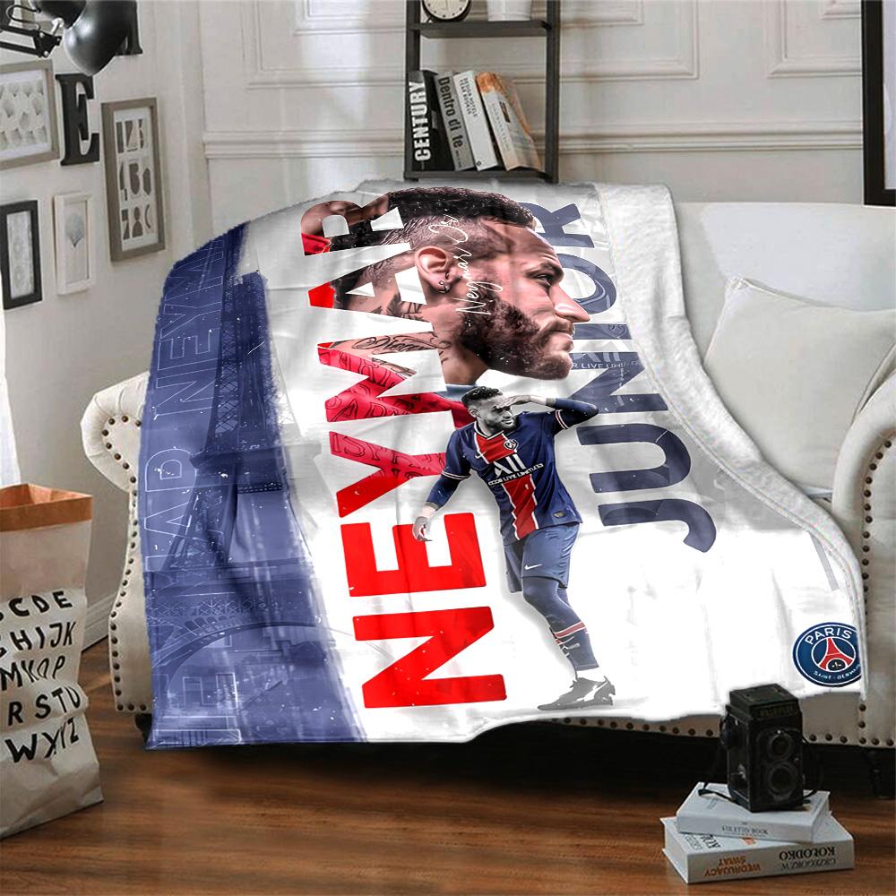 Neymar Jr Blanket Comfortable Perfect for Chair Bedding Picnics Four Seasons Universal Modern Ideal Gift For Birthday Valentine'S Day