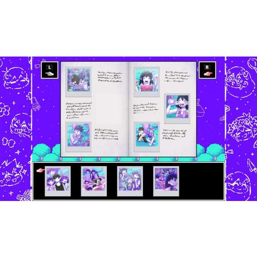 OMORI -Switch [Permanent Bonus] Instruction Manual and Sticker Included