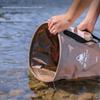 Round Travel Camping Folding Bucket Multi-functional Fishing Bucket New Outdoor Water Bucket