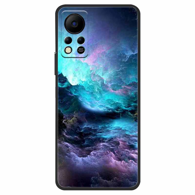 Для Infinix HOT 11S NFC Чехол X6812B Модный Мягкий ТПУ Силиконовый Чехол для Телефона Для Infinix HOT11S NFC Задняя Крышка HOT 11 S 6.78 Funda