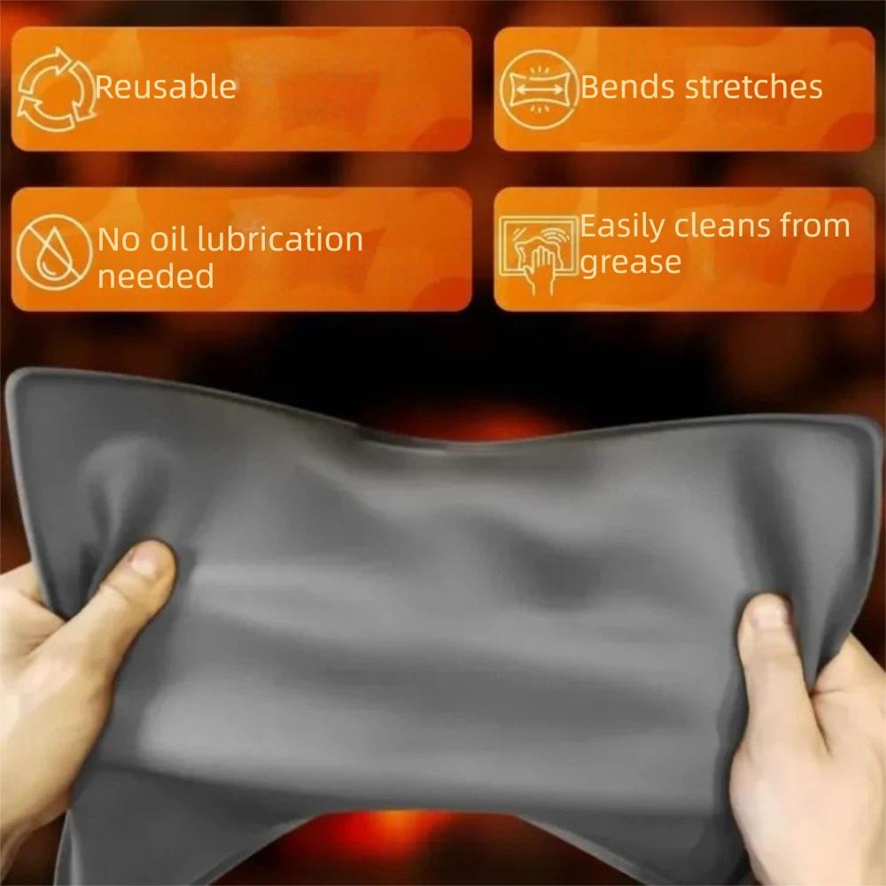 40cmx30cm Cake Roll Pad Silicone Macaron Swiss Roll Mat Silicone Baking Mat  Professional Bakery