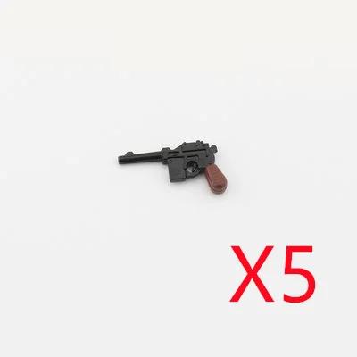 Военные Строительные Блоки Американские Советские Фигурки Солдат Оружие Аксессуары Пистолеты Пистолет Снайперский Пояс Мини-Кирпичики MOC
