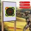 12" Fluorescent Round Splash Target Sticker for Shooting Practice