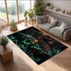 Soft Crystal Velvet Floor Rug,My Hero Academia Anti Slip Decorative Carpet, Plush Area Mat For Indoor Home Decoration