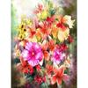 Полный круглый алмаз картина цветок георгина Алмазная мозаика Алмазная вышивка абстрактный горный хрусталь домашний декор