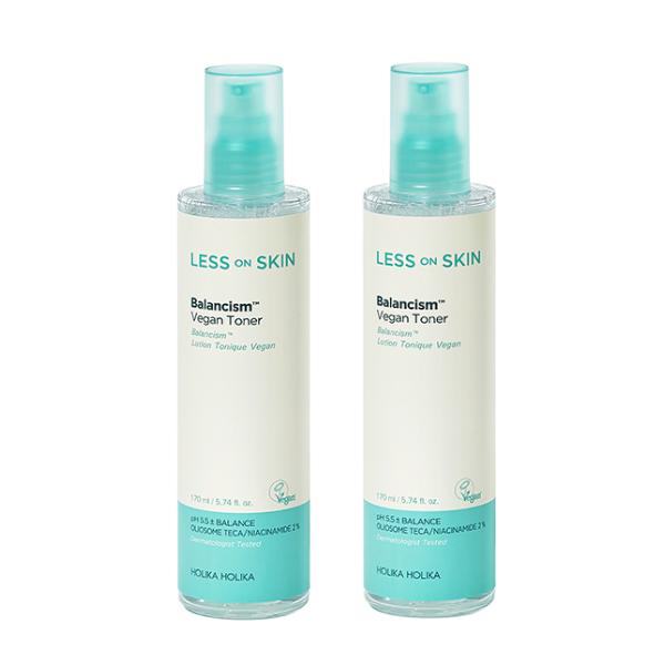 HOLIKA HOLIKA Less On Skin Balancism Vegan Toner 170ml / 5.74 Fl.oz. (3 Options)