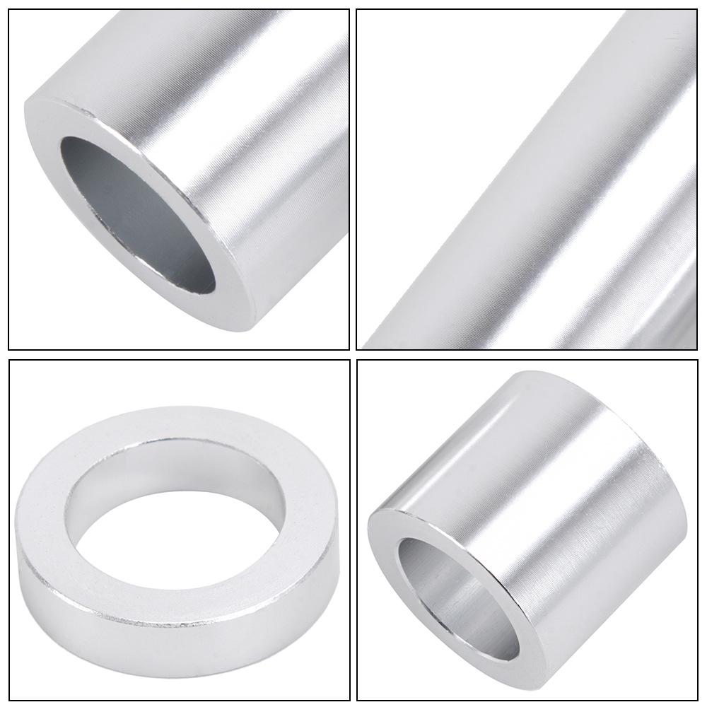 Harley-Compatible Axle Washer Kit: 1" ID, 1.5" OD Motorcycle Modification Accessory