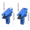 2pcs Car Brake Line Clamp Oil Plug Tool Universal Fluid Stop Clamp Kit Sealing Tool for Vehicle Repair Workshop