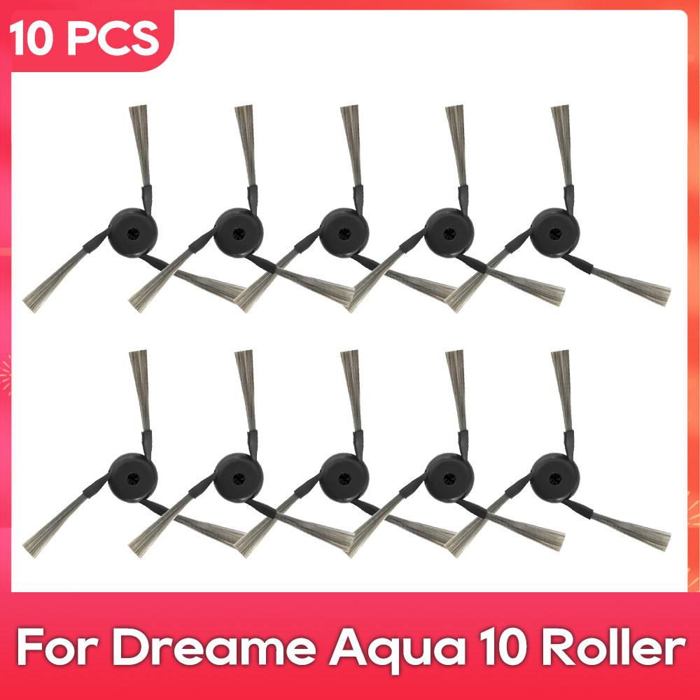 Подходит для ( Dreame Aqua 10 Ultra Ролик в сборе, Aqua 10 Ultra Гусеница ) Комплектующие и принадлежности: Основная боковая щетка, Фильтр, Швабра, Пылесборник