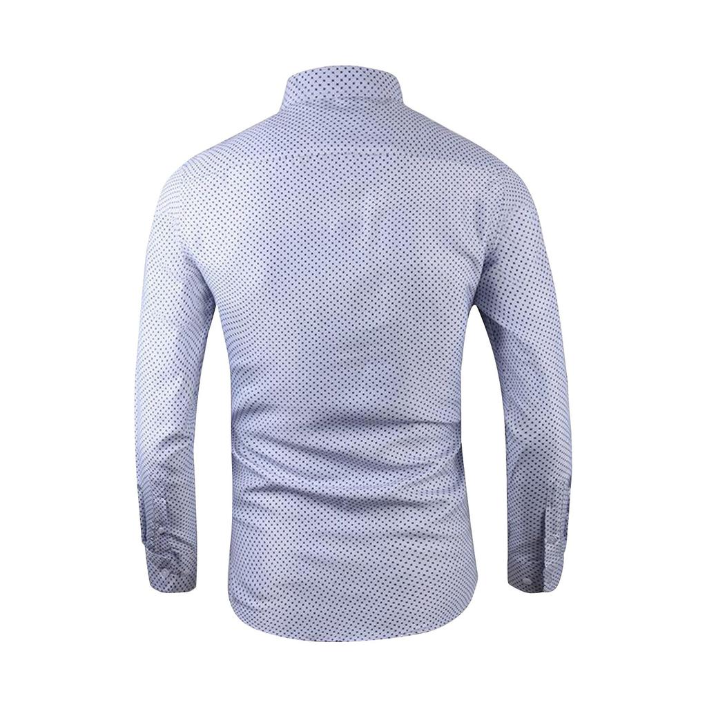 Рубашка большого размера с длинным рукавом и лацканами, деловая клетчатая рубашка, разноцветная рубашка