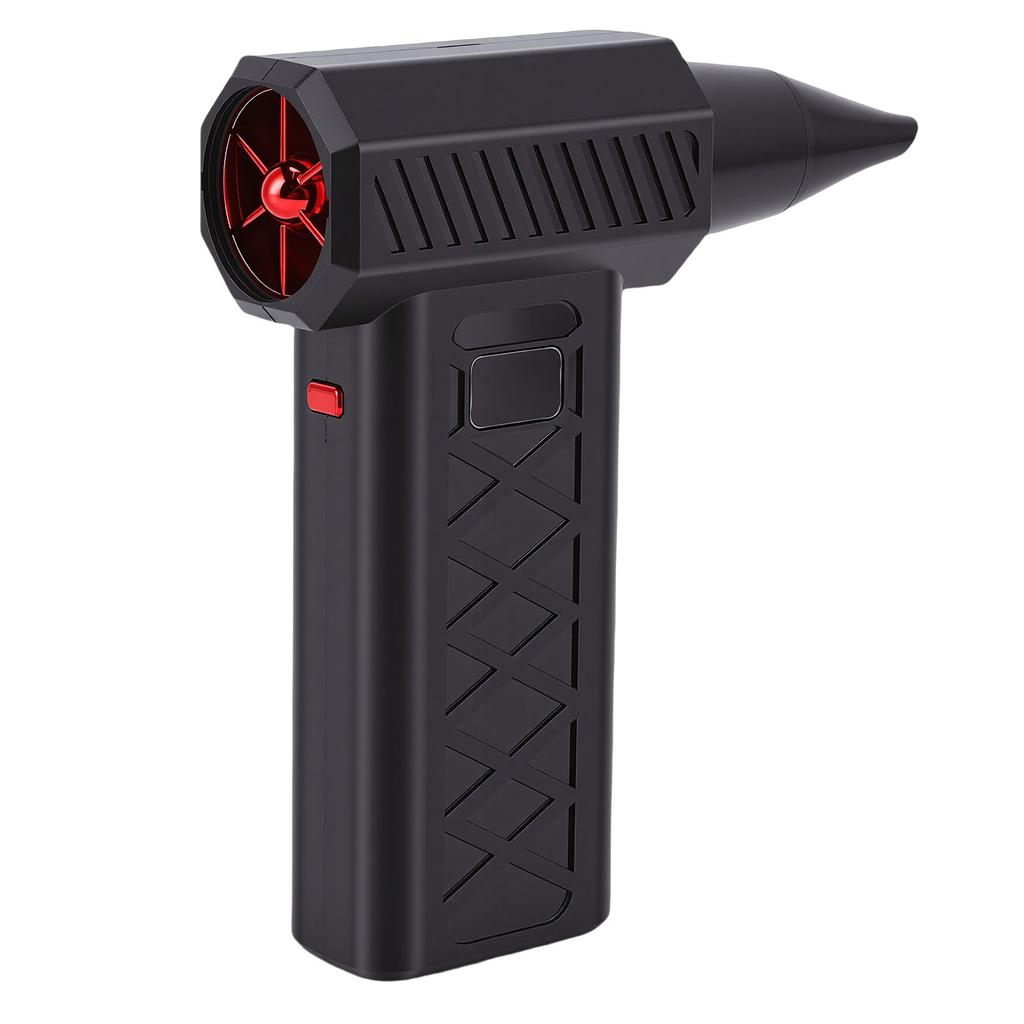 Duster LED Digital Display High Power High Speed Portable Electric Blower Duster with Emergency Light for Outdoor Travel
