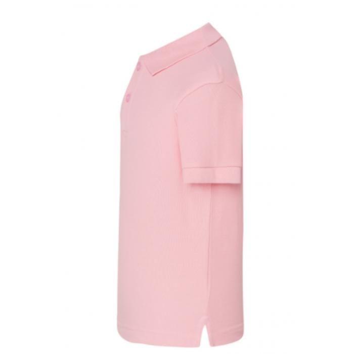 Polo enfant manches courtes rose ( lot 3 ) - Rose