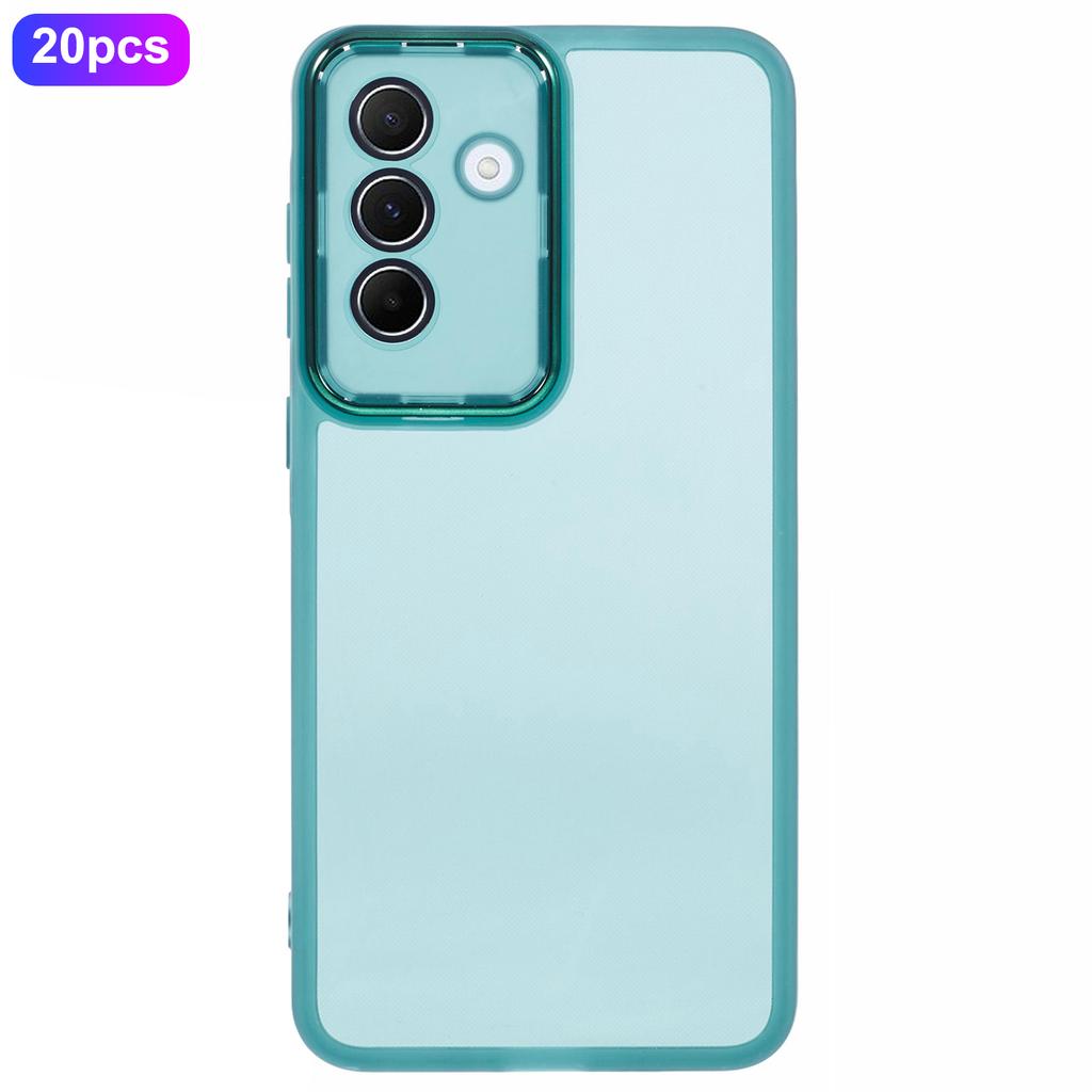 Bulk Purchasing 20Pcs For Samsung Galaxy A36 5G Case Electroplated Camera Frame TPU Phone Cover Precise Cutouts