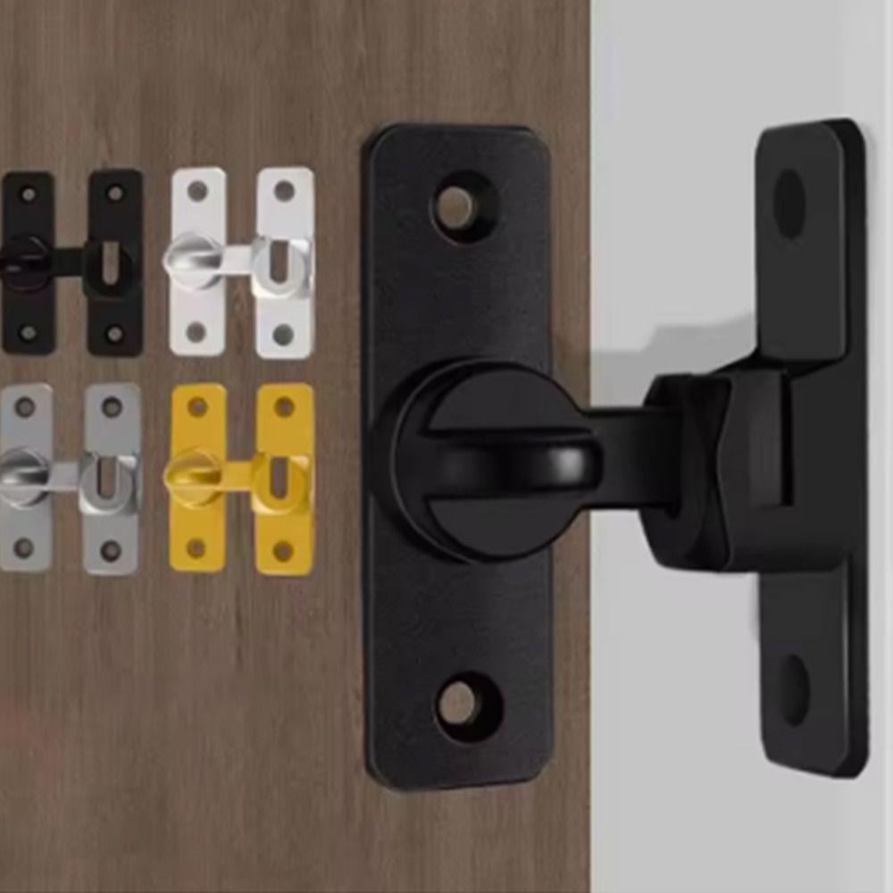 Дверная защелка 90 /180 градусов Противоугонная дверная задвижка Многоцелевой дверной болт Дверная задвижка Фурнитура
