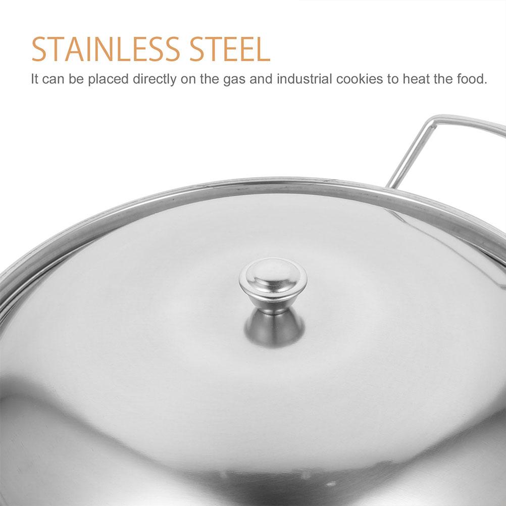 Печь-кастрюля с крышкой, сковорода-гриль, двойная ручка, приготовление пищи, жарка, жарка, блюда, горячее