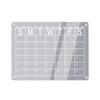 Dry Erase Board Refrigerator Memo Magnetic Marker Monthly Schedule Transparent Calendar Fridge Magnet Home Decor