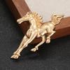 Classic Horse Brooch For Women Men Versatile Clothing Animal Pins Friends Party Gifts Banquet Jewelry Accessory