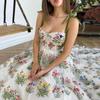 2025 New Dress Bohemian Retro Pattern Colorful Embroidered Sexy Loose Dress