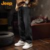 Jeep Мужские повседневные джинсы прямого свободного кроя