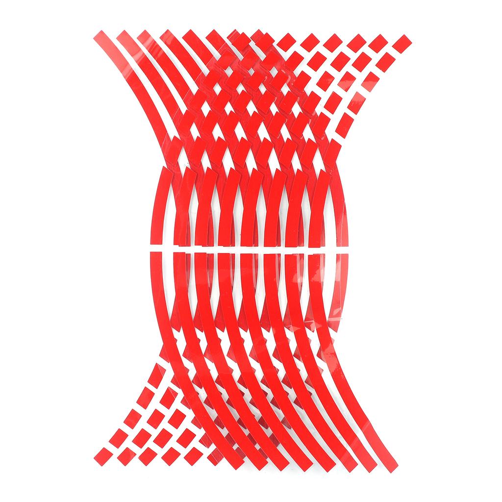 16 шт. 17"18" полоски наклейки на колеса мотоцикла светоотражающая лента для обода автомобиля мотоцикл велосипед авто наклейки универсальные наклейки для Honda