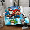 1 шт. Мягкое и теплое фланелевое одеяло Mario Bros, Многоцелевое покрывало для дивана, Софы, Офиса, Кровати, Кемпинга, Путешествий 141