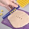 Alphabet Clay Stamp Set DIY Baking Tools for Cookies Fondant Pottery 26 Letters Symbols Numbers Embosser Stamps Creative Crafting Kit