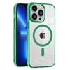 Magnetic Case for iPhone 13 Pro Max,PC+TPU Transparent Phone Cover Compatible with MagSafe