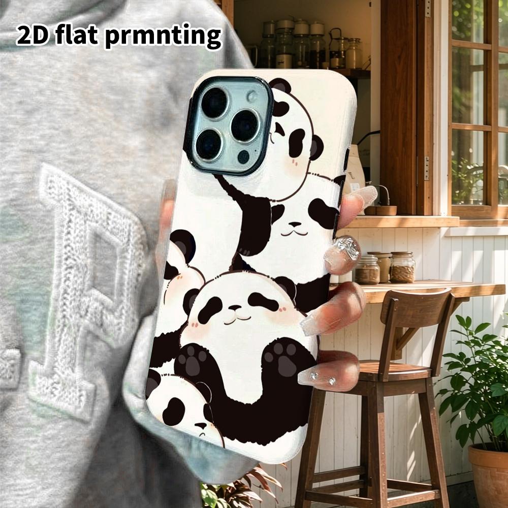 Phone case: 2D flat design suitable for iPhone 18 17 16 15 14 13 Pro film protective case, couple style, lazy expression, Christmas and Halloween gift